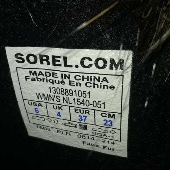 Women's SOREL "Joan of Artic" Boots - Picture 3 of 5